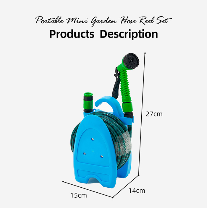 Tragbarer Mini-Gartenschlauchaufroller 10Z01E