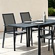 HF Patios Ausziehbarer Aluminium-Esstisch für den Außenbereich im Großhandel für Garten- und Terrassenmöbel - 11D08A