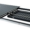Ausziehbarer Butterfly Flip-Esstisch aus Aluminium - 11D08M