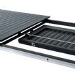 Ausziehbarer Butterfly Flip-Esstisch aus Aluminium - 11D08M