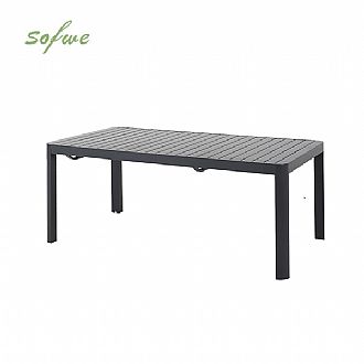 Großhandel: Ausziehbarer Outdoor - Esstisch aus Aluminium...