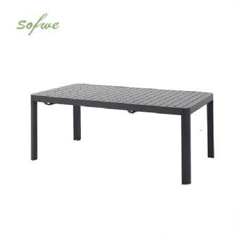 Großhandel: Ausziehbarer Outdoor - Esstisch aus Aluminium...