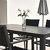 Großhandel: Ausziehbarer Outdoor - Esstisch aus Aluminium mit Lamellenplatte - rechteckiger Terrassen - und Gartentisch - 11D26C