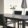 Großhandel: Ausziehbarer Outdoor - Esstisch aus Aluminium mit Lamellenplatte - rechteckiger Terrassen - und Gartentisch - 11D26C