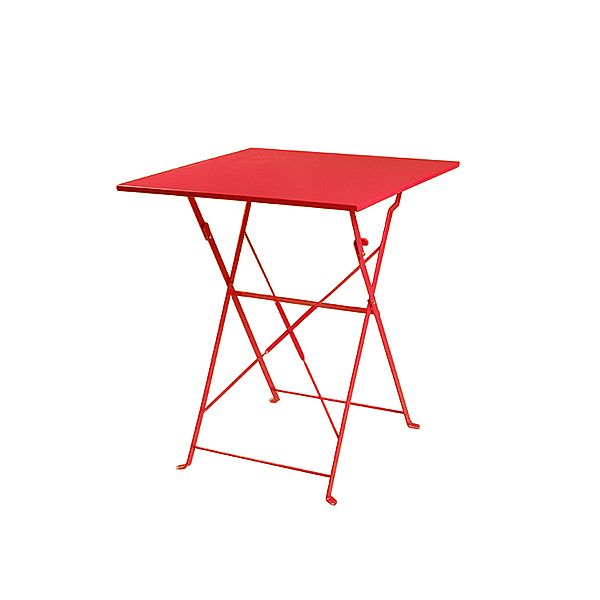 3-teiliges klappbares Gartenmöbel-Bistro-Set aus Metall - 10B01E