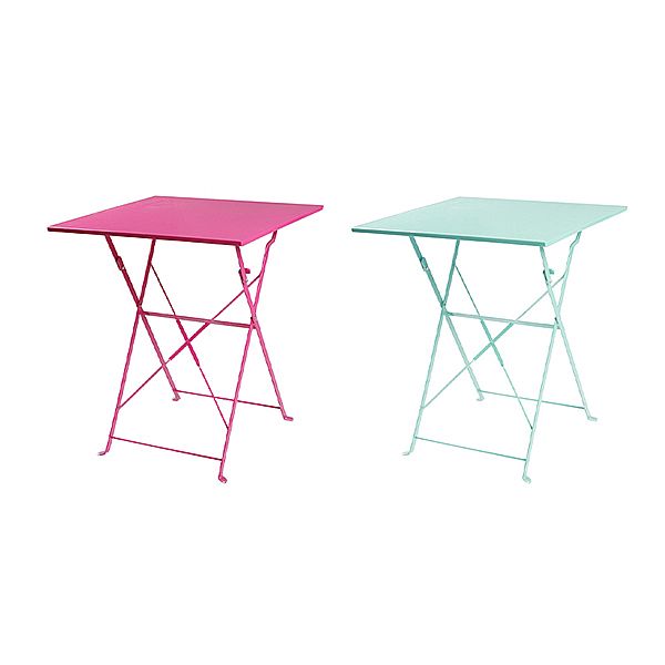 3-teiliges klappbares Bistro-Set aus Metall für die Terrasse - 10B01I