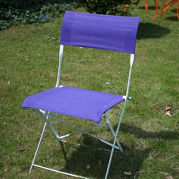 3-teiliges klappbares Bistro-Set aus Metall für die Terrasse - 10B01I