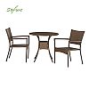 3-teiliges Bistro-Set aus Korbgeflecht - 10B01J