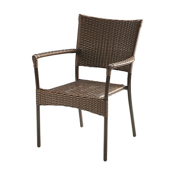 3-teiliges Bistro-Set aus Korbgeflecht - 10B01J