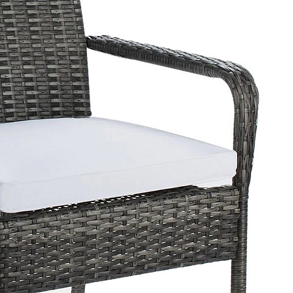 3-teiliges Rattan-Bistro-Set für den Außenbereich - 10B01Q