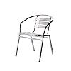 3-teiliges Aluminium-Bistro-Set - 10B01T