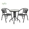 Metallrahmen-Terrassenmöbel-Set Bistro-Set - 10B01Y
