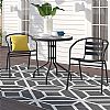 Metallrahmen-Terrassenmöbel-Set Bistro-Set - 10B01Y