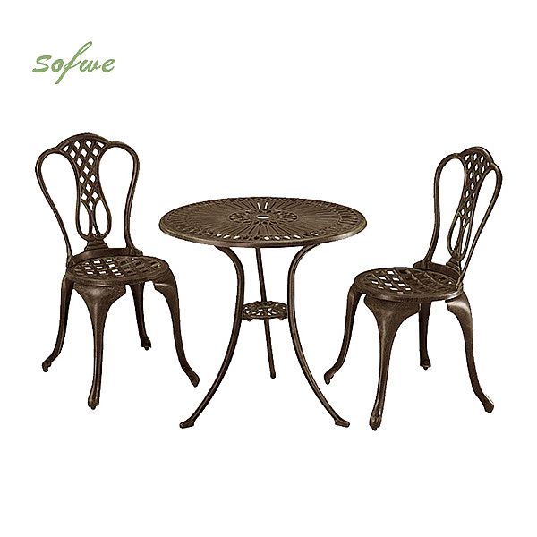 Metall-Balkon-Garten-Terrasse-Bistro-Set - 10B02C