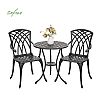 Modernes Garten-Bistro-Set aus Aluminiumguss - 10B02D