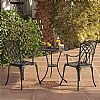Modernes Garten-Bistro-Set aus Aluminiumguss - 10B02D