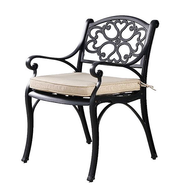 3-teiliges Terrassen-Bistro-Set aus Aluminiumguss - 10B02F