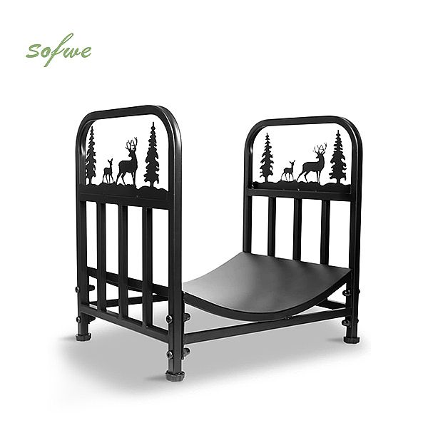 Großhandel für Brennholzständer mit weihnachtlichen Elementen - 12H01G