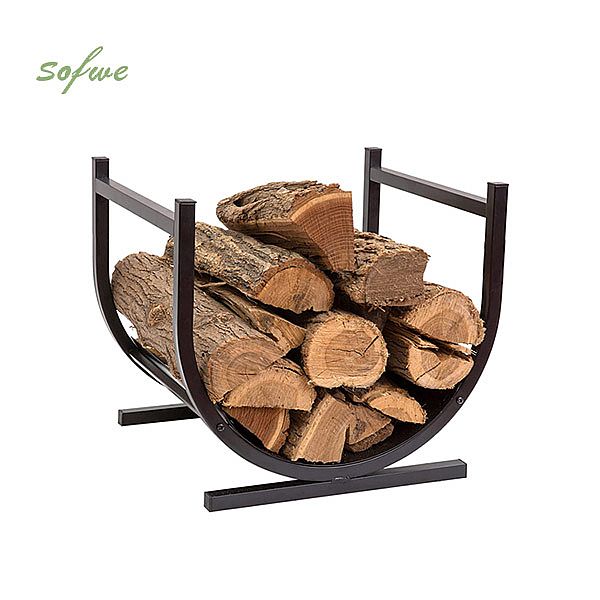 Brennholz-Lagerregal für den Außenbereich, Scroll-Protokollhalter - 12H02I