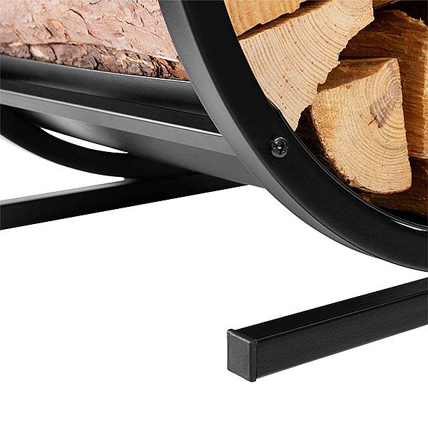 Brennholz-Lagerregal für den Außenbereich, Scroll-Protokollhalter - 12H02I