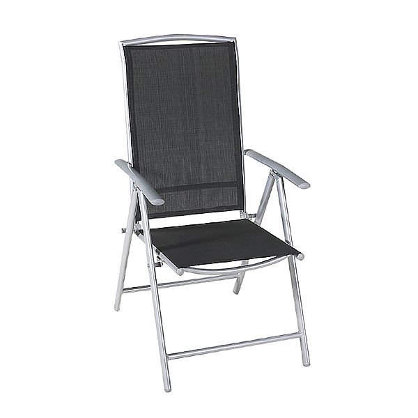 Allwetter-Garten-Esstisch und -Stühle aus Aluminium - 11D01F