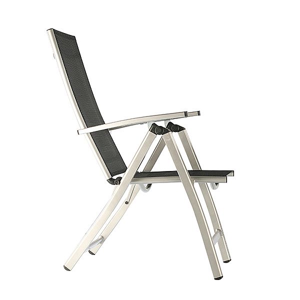 6-Personen-Esstischset für den Außenbereich mit Glasplatte - 11D01G