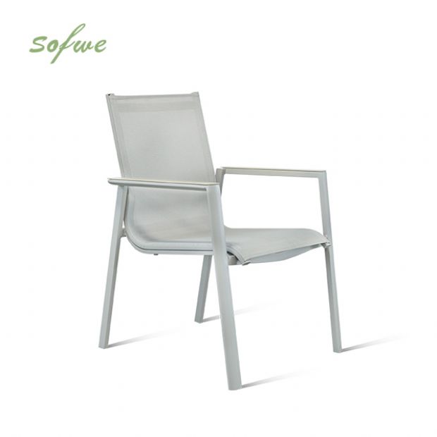 Aluminium Patio Garten Esszimmer Sessel - 11D11E