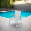 Aluminium Patio Garten Esszimmer Sessel - 11D11E