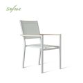 Outdoor Garten Aluminium Stapelsessel - 11D11H