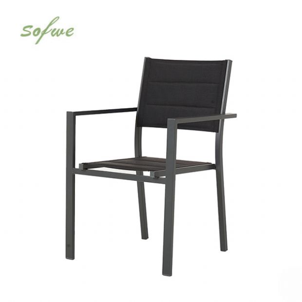 Outdoor Garten Aluminium Stapelsessel - 11D11H
