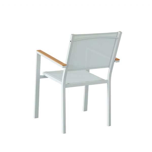 Outdoor Garten Aluminium Stapelsessel - 11D11H