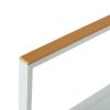 Outdoor Garten Aluminium Stapelsessel - 11D11H