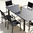 Outdoor Garten Aluminium Stapelsessel - 11D11H