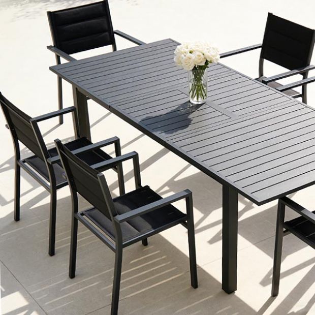 Outdoor Garten Aluminium Stapelsessel - 11D11H