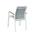 Garten Aluminium Baumwolle gepolstert Dining Armchair - 11D11I