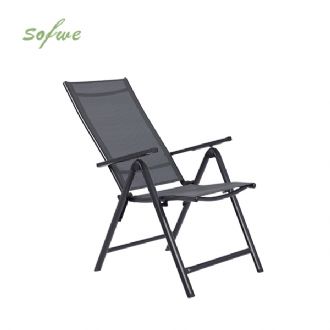 Klappbarer Gartensessel aus Aluminium