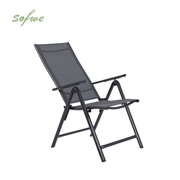 Klappbarer Gartensessel aus Aluminium - 11D11L