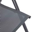 Klappbarer Gartensessel aus Aluminium - 11D11L