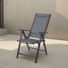 Klappbarer Gartensessel aus Aluminium - 11D11L