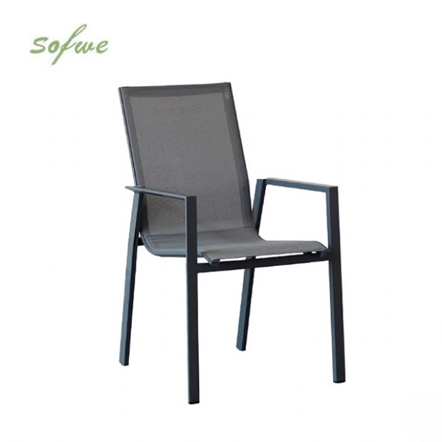 Terrasse Garten Balkon Außenbereich Aluminium-Sessel - 11D12D