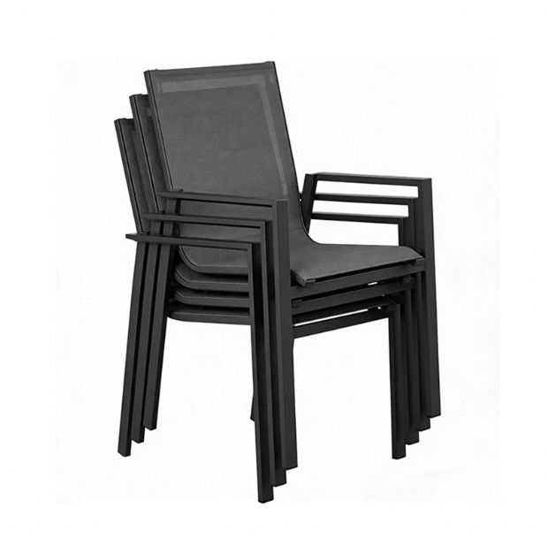 Terrasse Garten Balkon Außenbereich Aluminium-Sessel - 11D12D