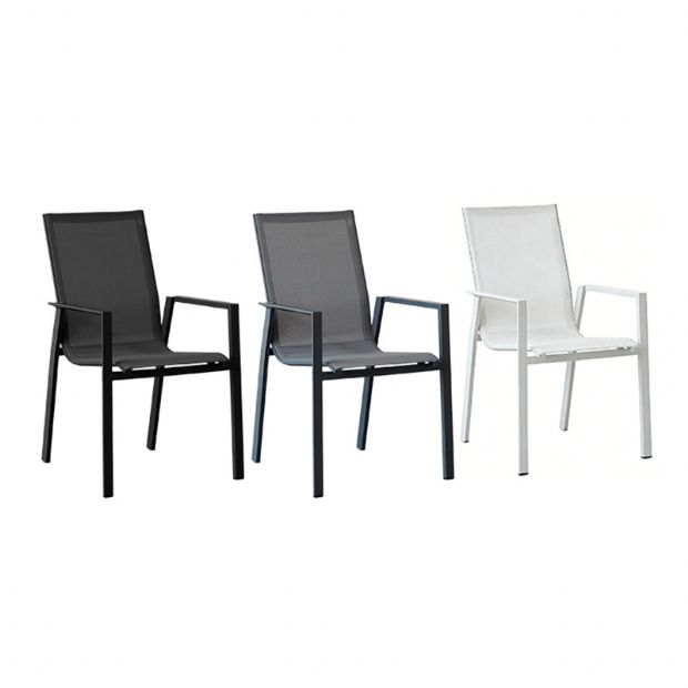 Terrasse Garten Balkon Außenbereich Aluminium-Sessel - 11D12D