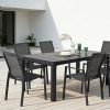 Terrasse Garten Balkon Außenbereich Aluminium-Sessel - 11D12D