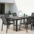 Terrasse Garten Balkon Außenbereich Aluminium-Sessel - 11D12D