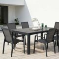 Terrasse Garten Balkon Außenbereich Aluminium-Sessel - 11D12D