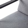 Liegestuhl mit hoher Rückenlehne für den Außenbereich und Kissen aus gesponnenem Polyester - 11D12K
