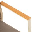 Outdoor-Esszimmerstuhl aus Aluminium und geflochtenem Seil - 11D27C
