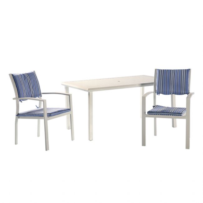 Blaues 6-teiliges Aluminium-Essgeschirr für draußen - 11D01E