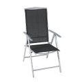 Allwetter-Garten-Esstisch und -Stühle aus Aluminium - 11D01F