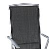 Allwetter-Garten-Esstisch und -Stühle aus Aluminium - 11D01F